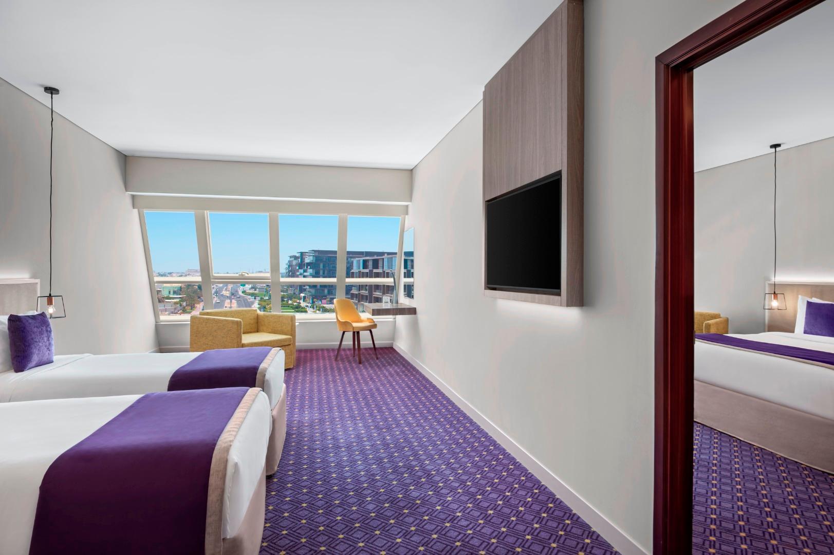 דובאי Leva Hotel Mazaya Centre מראה חיצוני תמונה