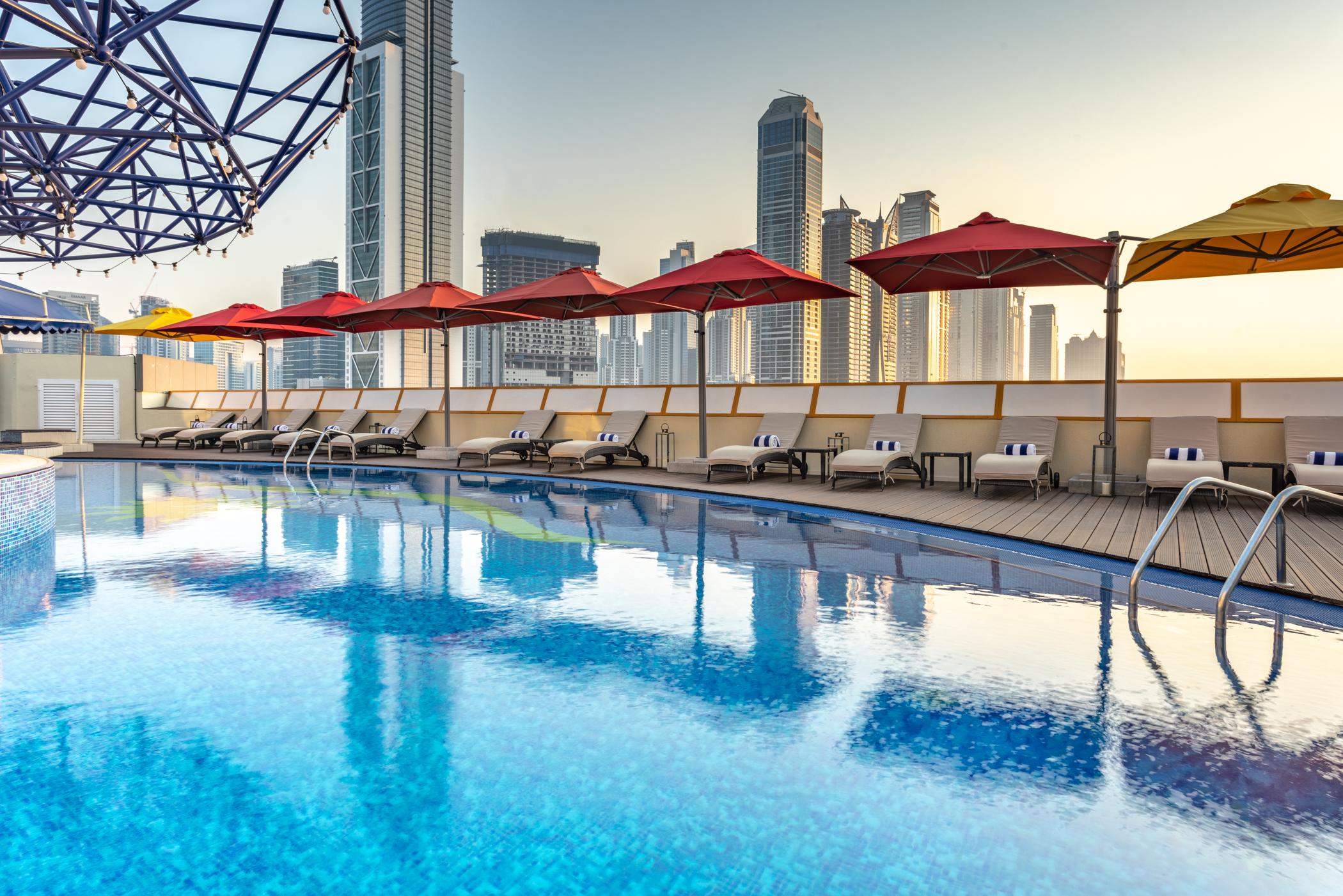 דובאי Leva Hotel Mazaya Centre מראה חיצוני תמונה